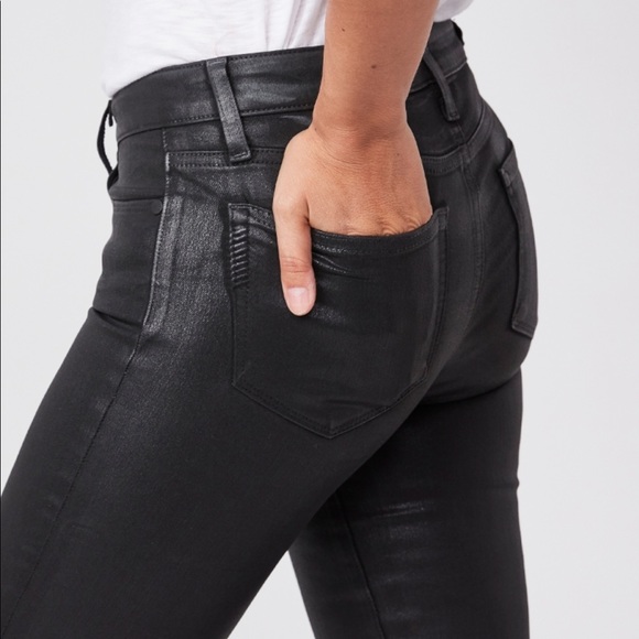Paige Verdugo Black Fog Luxe Coating Skinny - Picture 3 of 10